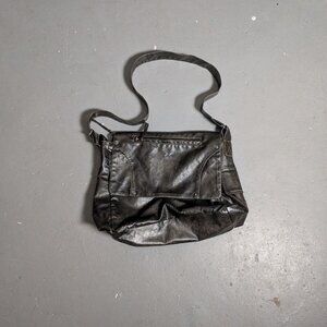 CRAZY Jaded London faux leather Ash messenger bag